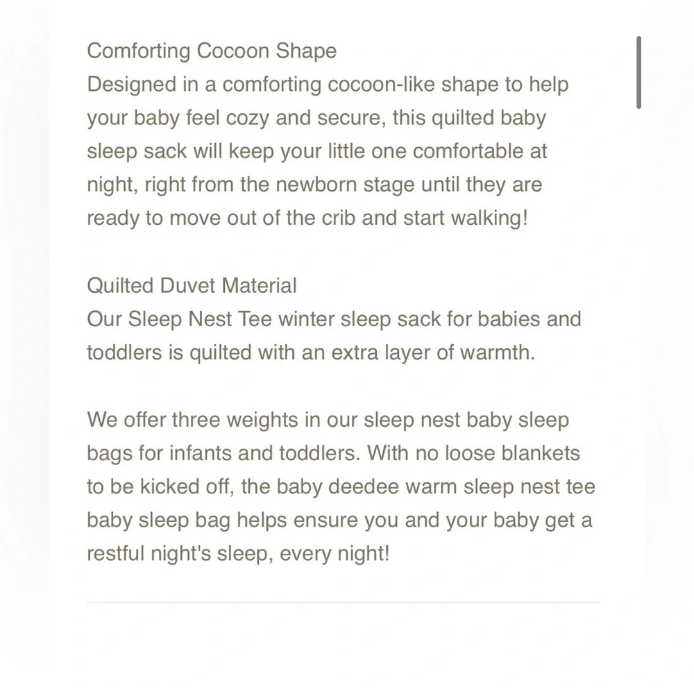 Baby Deedee Sleep Nest Tee in Playful Whales
